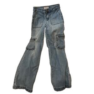 ReGeneration Celebrity Pink Flared Baggy Womans Jeans Sz 3